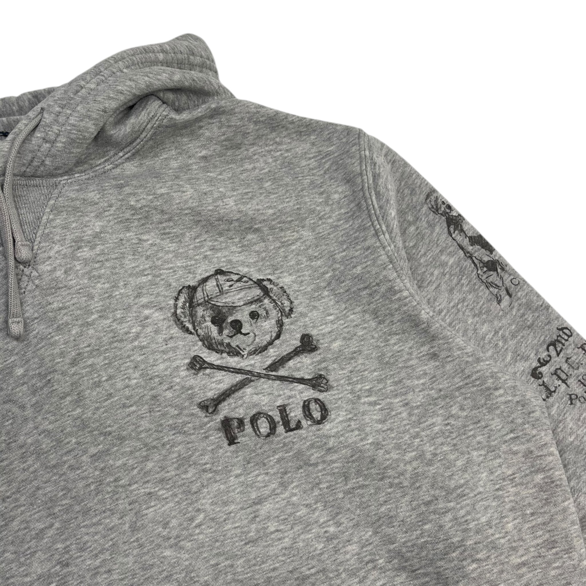 Vintage Polo Ralph Lauren Polo Bear Hoodie