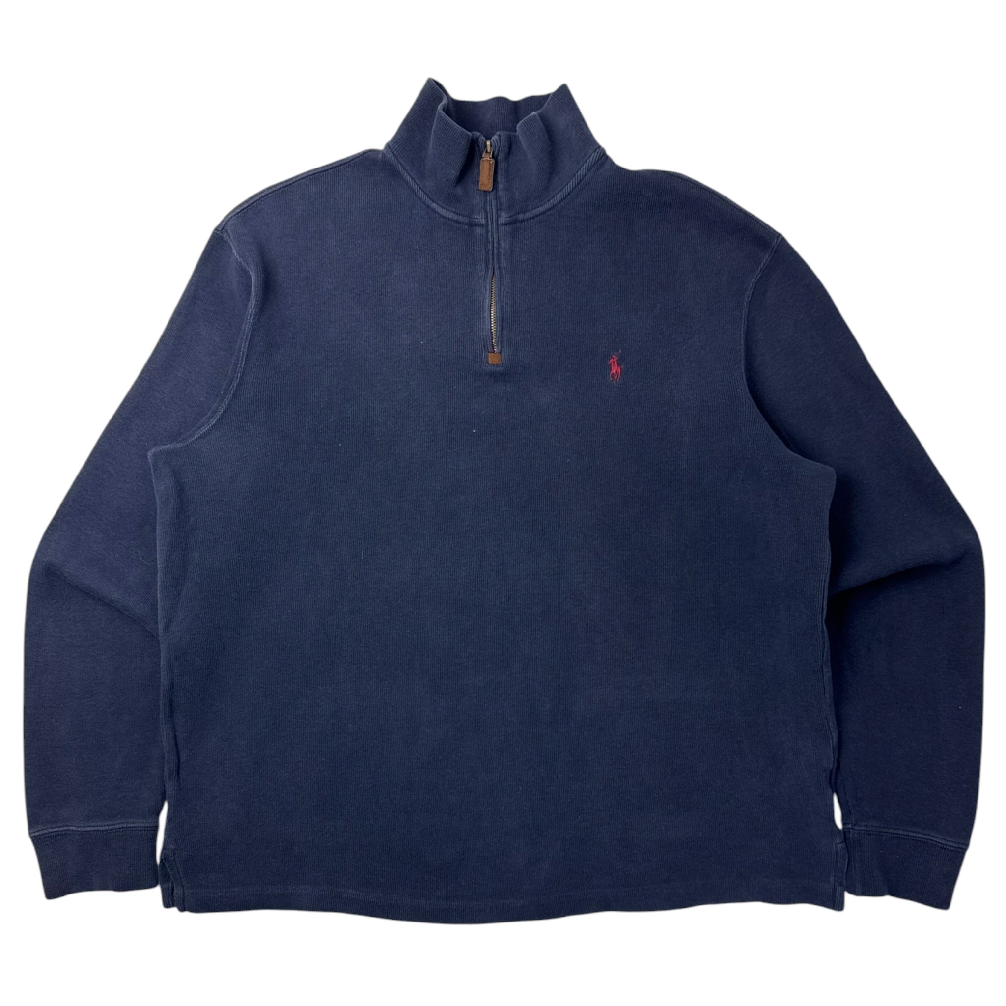 Polo Ralph Lauren Quarter Zip Sweater Navy