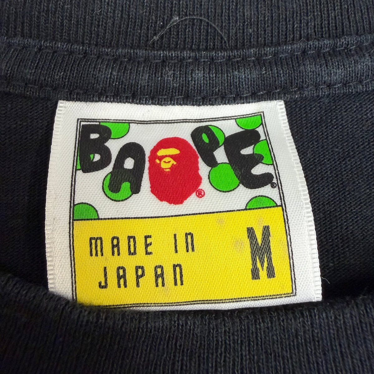 Bape Baby Milo Ape Head Tee Black