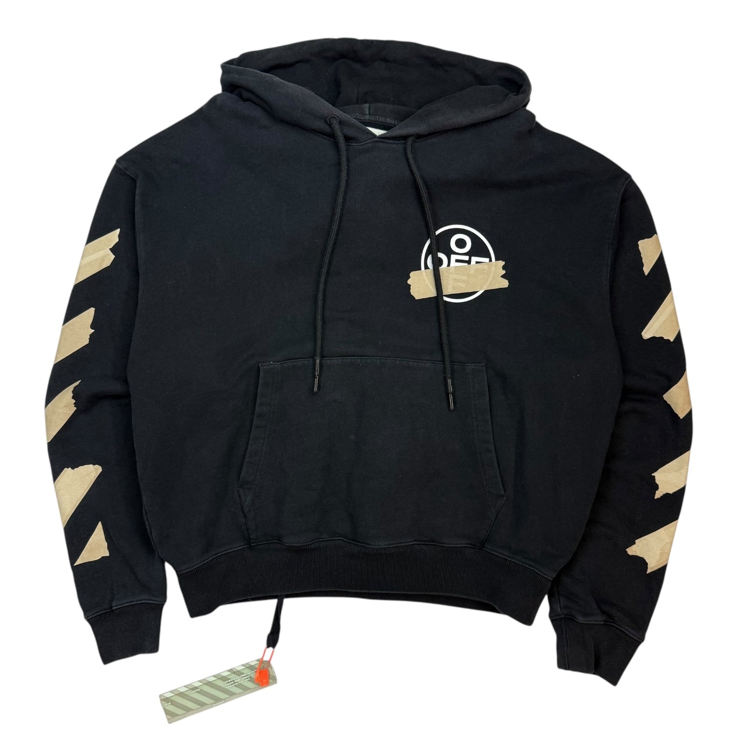 Off-White Tape Arrows Hoodie Black