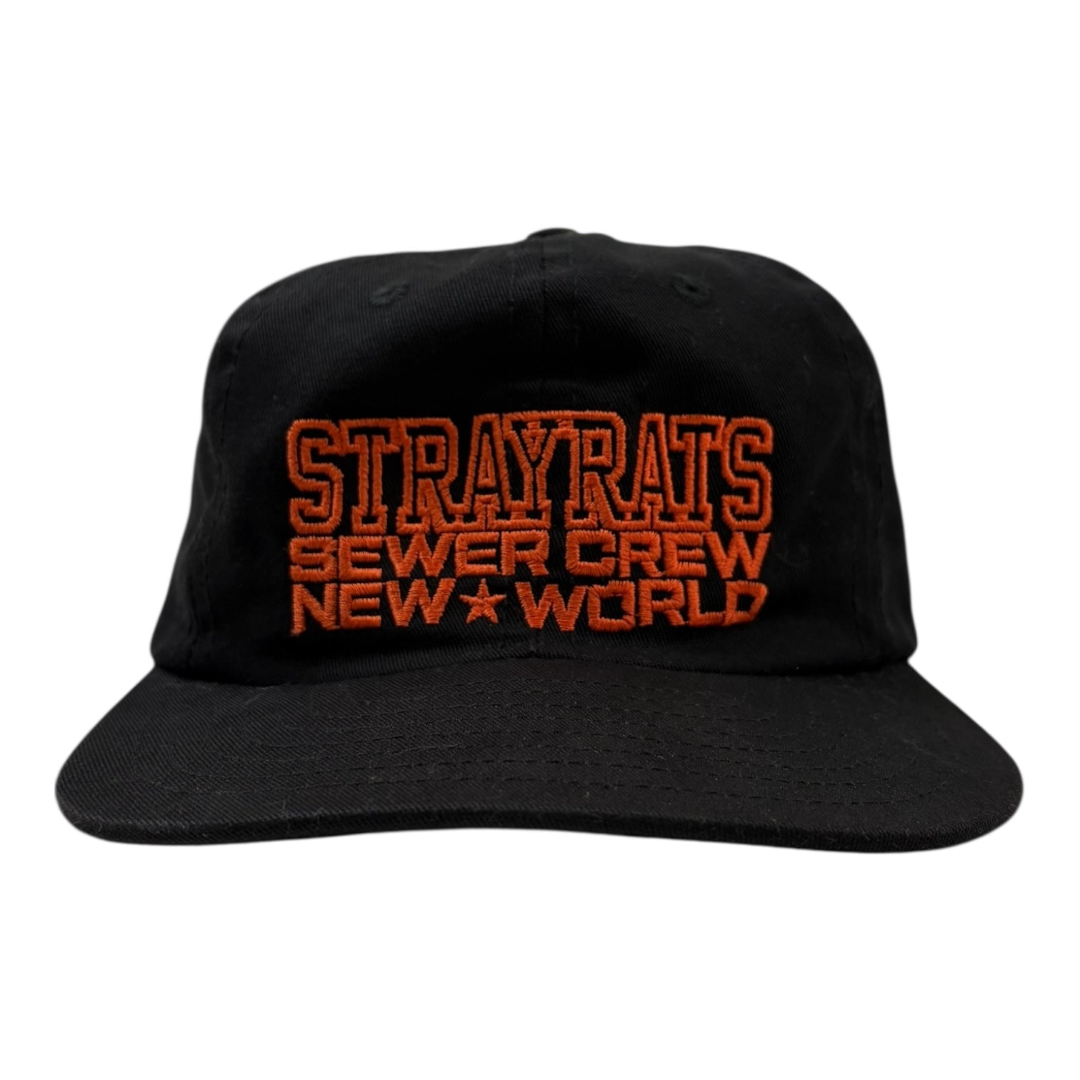 Stray Rats “Sewer Crew” SnapBack Hat Black