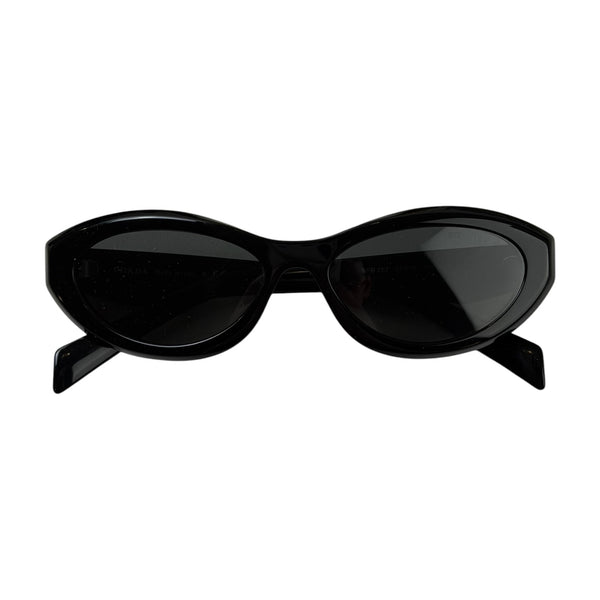 Prada Oval Sunglasses Black SPR26Z
