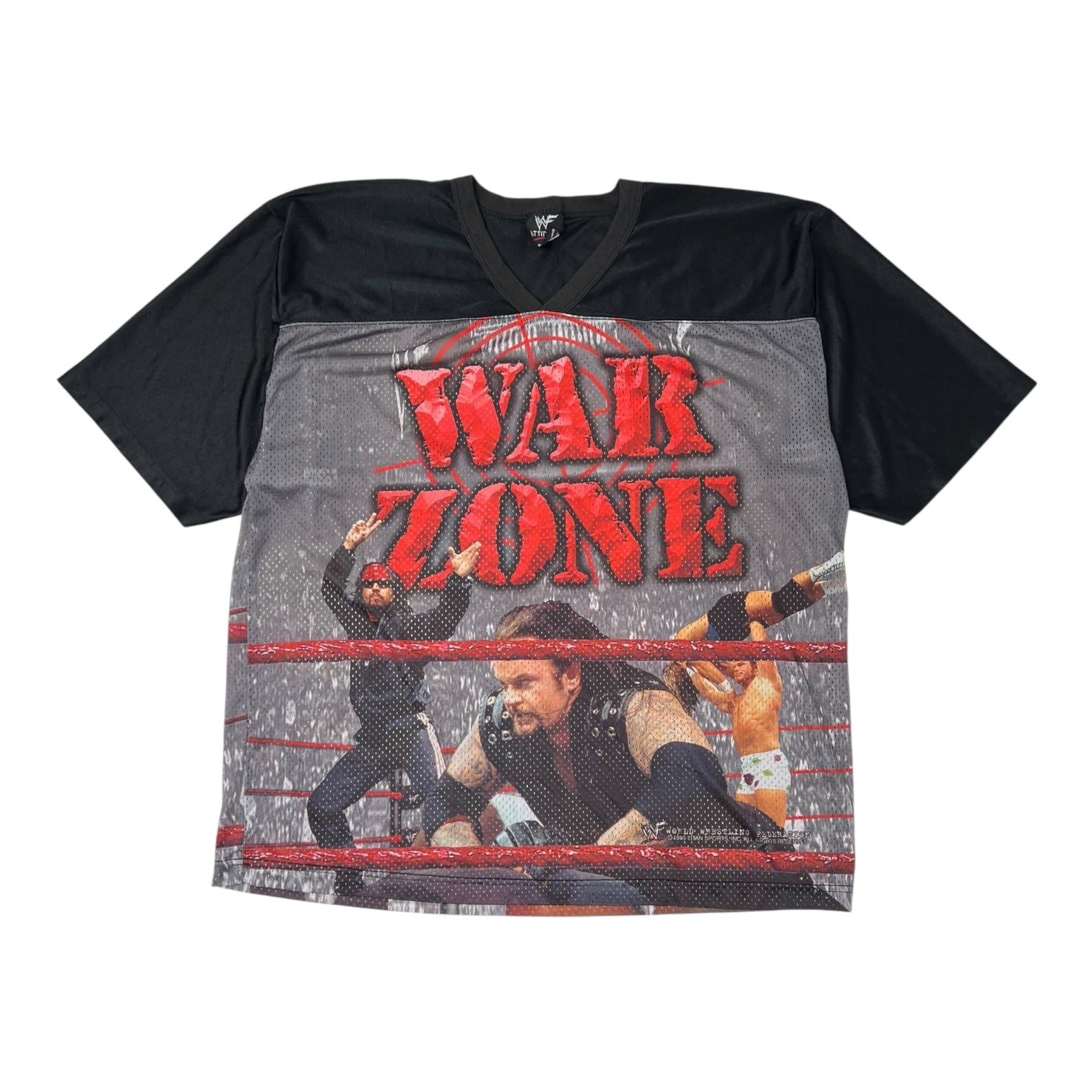 Vintage 1999 WWF “War Zone” Jersey Black