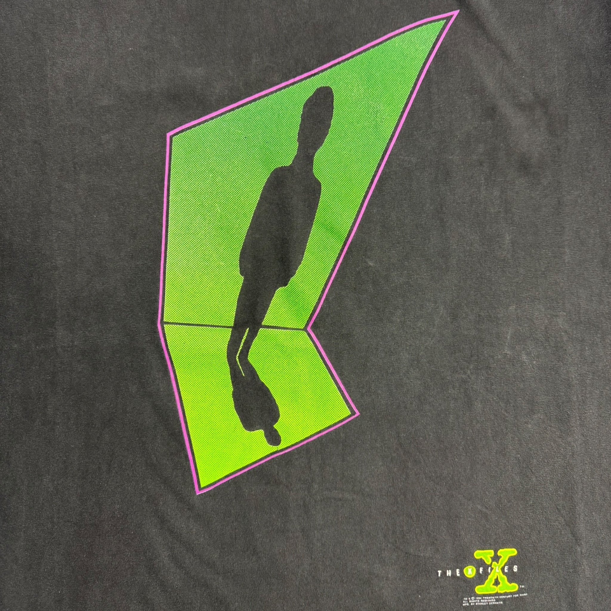 1994 X-Files Stanley Desantis TV Promo T-Shirt