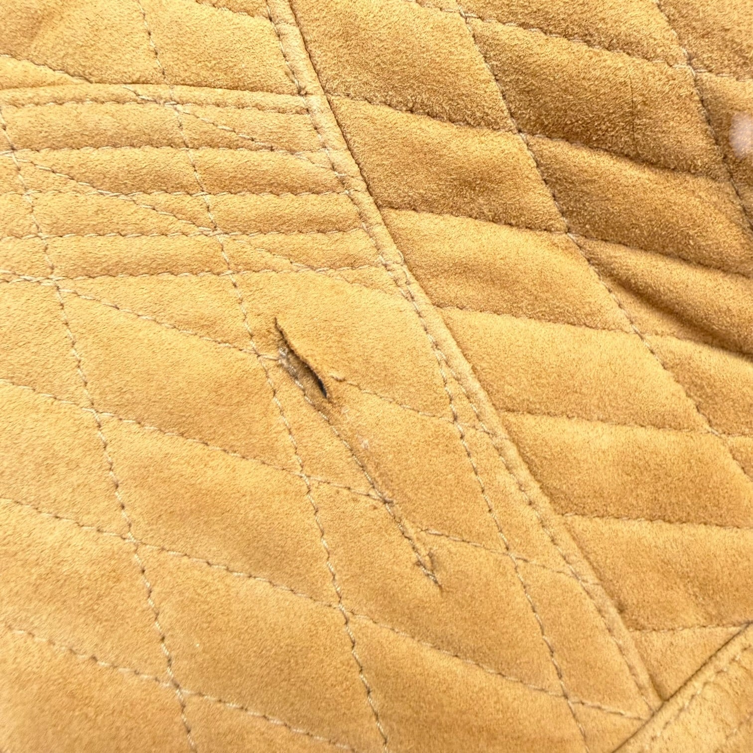 (W) Vintage Boutique Of Leathers Suede Jacket Brown