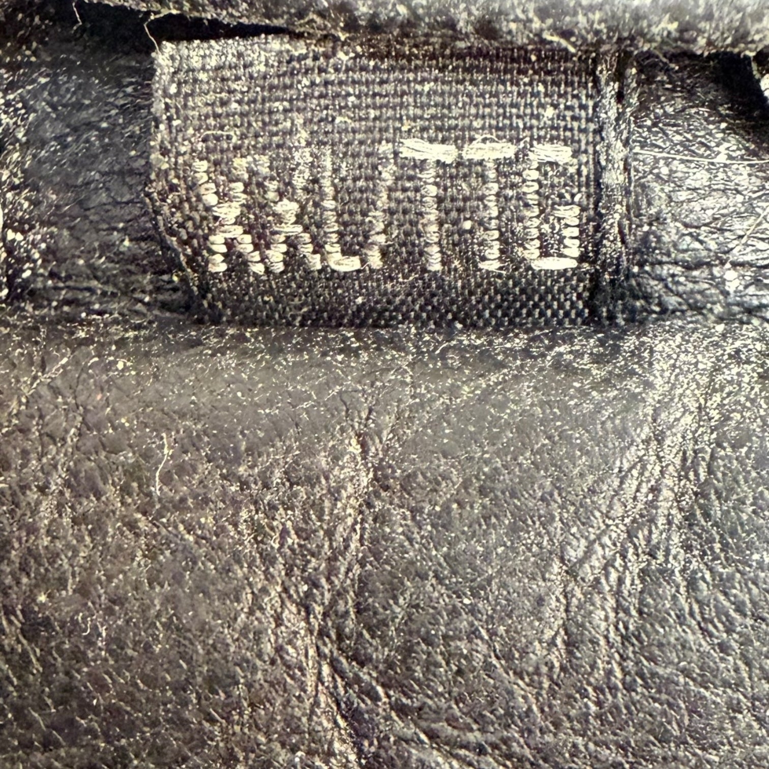 Vintage Timberbay Leather Jacket Black