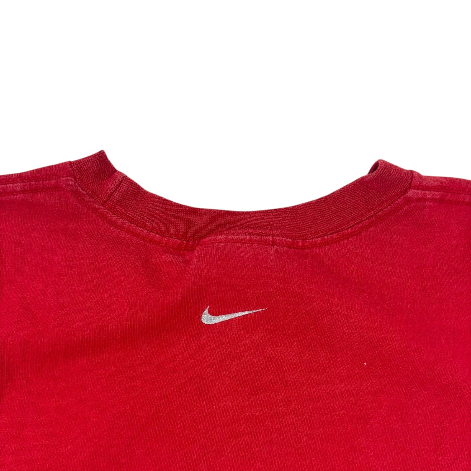 Vintage Nike Gothic Logo T-Shirt Red