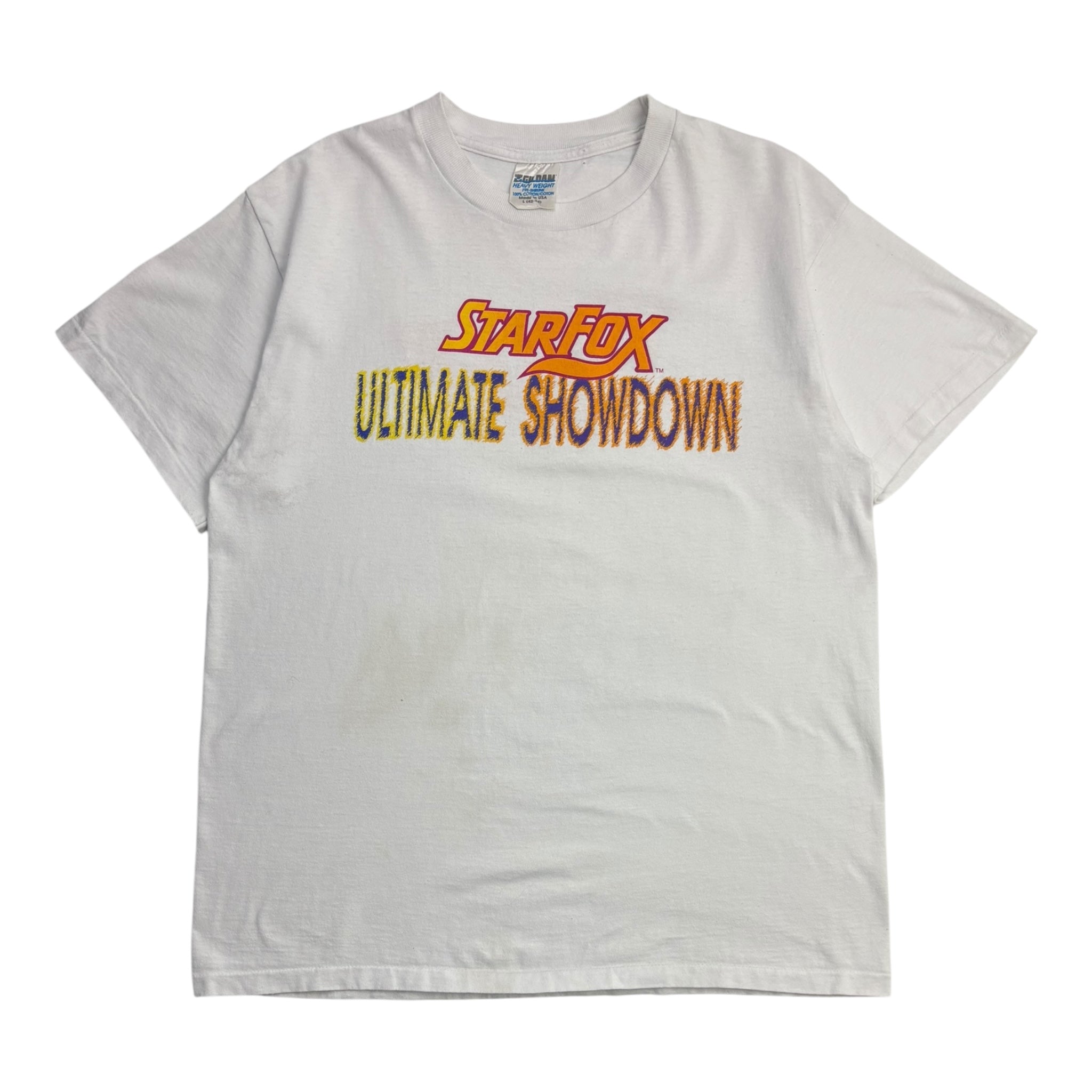 Vintage Starfox Ultimate Showdown Staff Promo T-Shirt