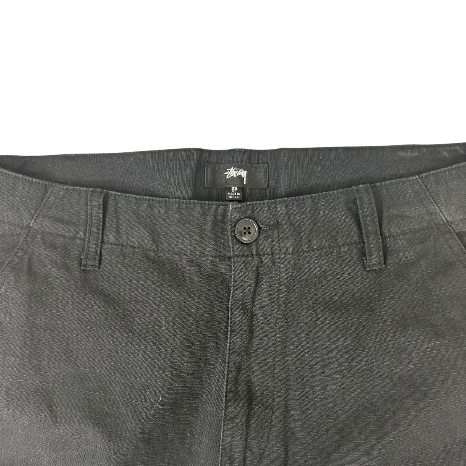 Stussy Ripstop Surplus Cargo Pants Black
