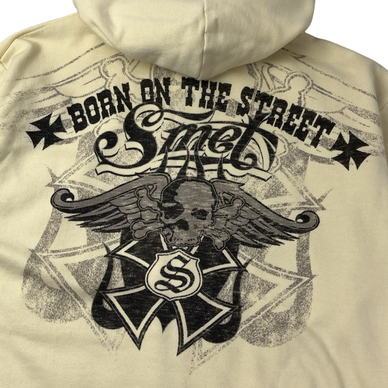 Vintage Y2K Smet by Christian Audigier Spellout Hoodie