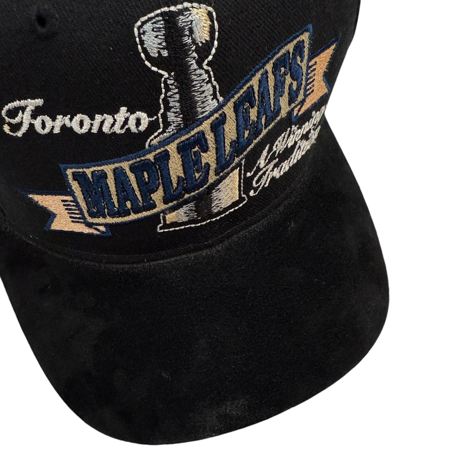 Vintage Toronto Maple Leafs Cup Snapback Black