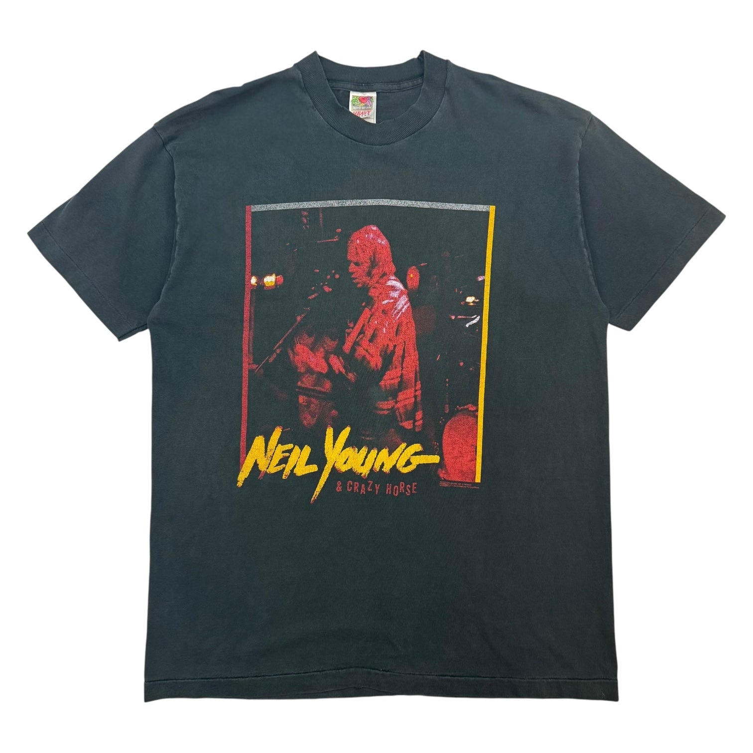 1996 Neil Young & Crazy Horse Tour Tee Black