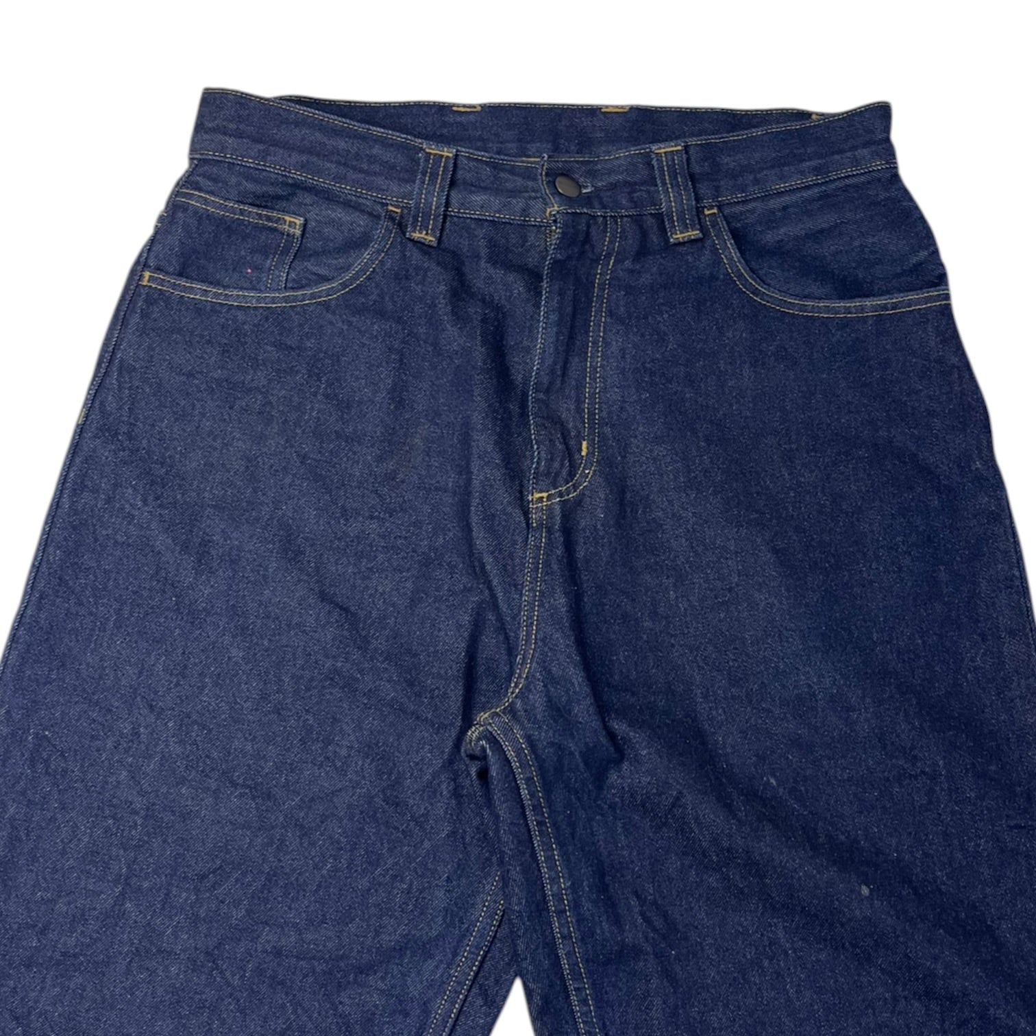 Carhartt WIP Brandon Pant Bottoms Dark Indigo Wash