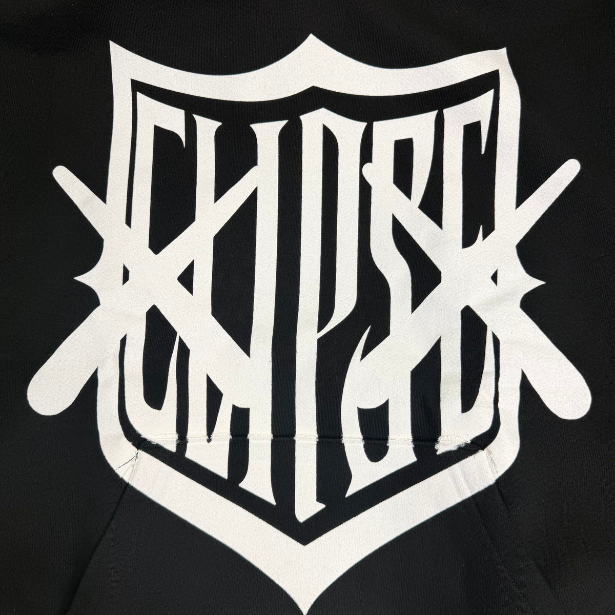 KAWS x Clipse Shield Hoodie Black