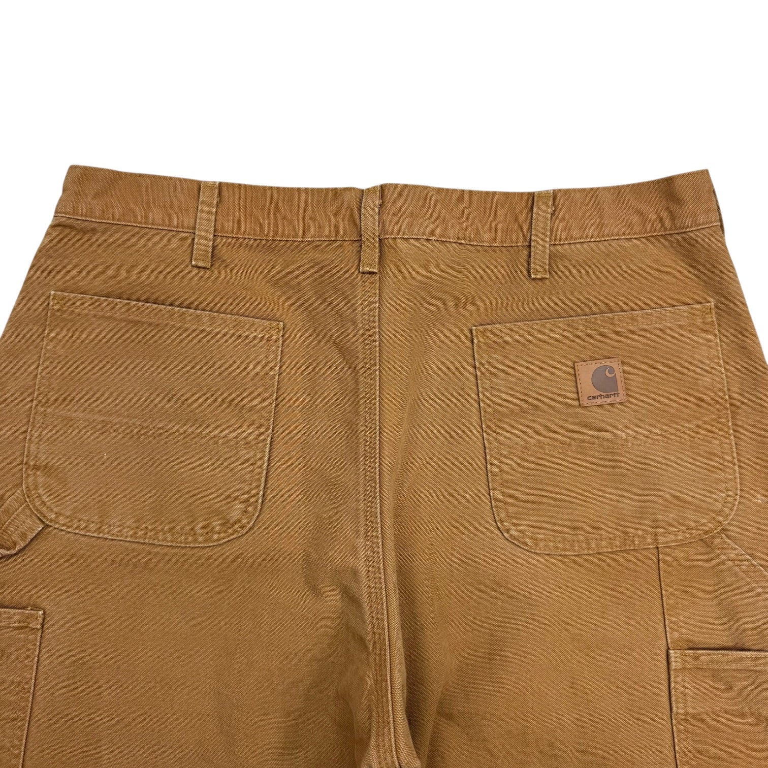 Vintage Carhartt Dungaree Blanket Lined Pants Tan