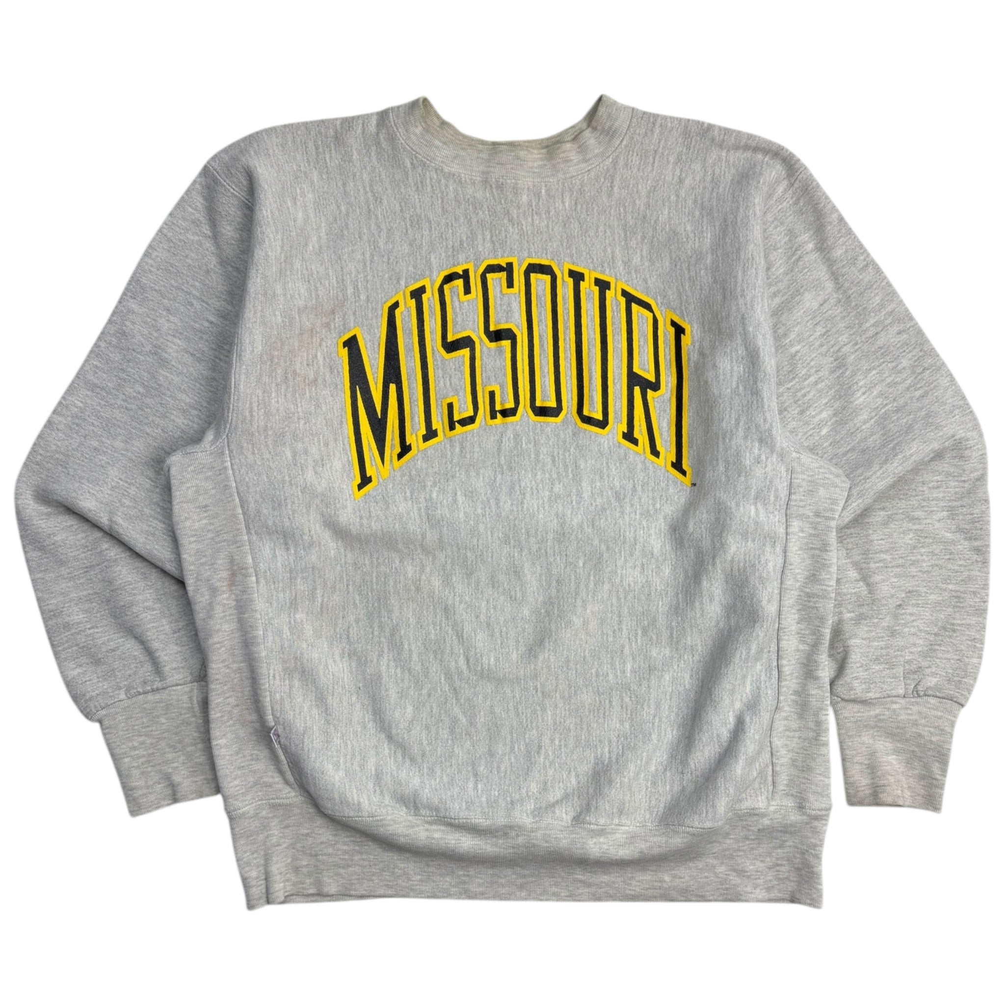 Vintage Missouri Cross Weave Crewneck