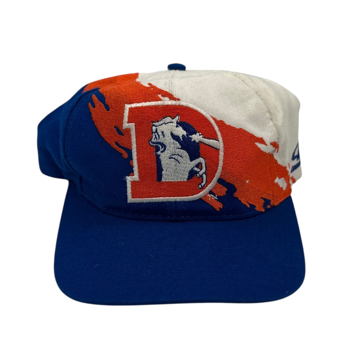 Vintage Logo Athletics Denver Broncos Splash SnapBack Hat