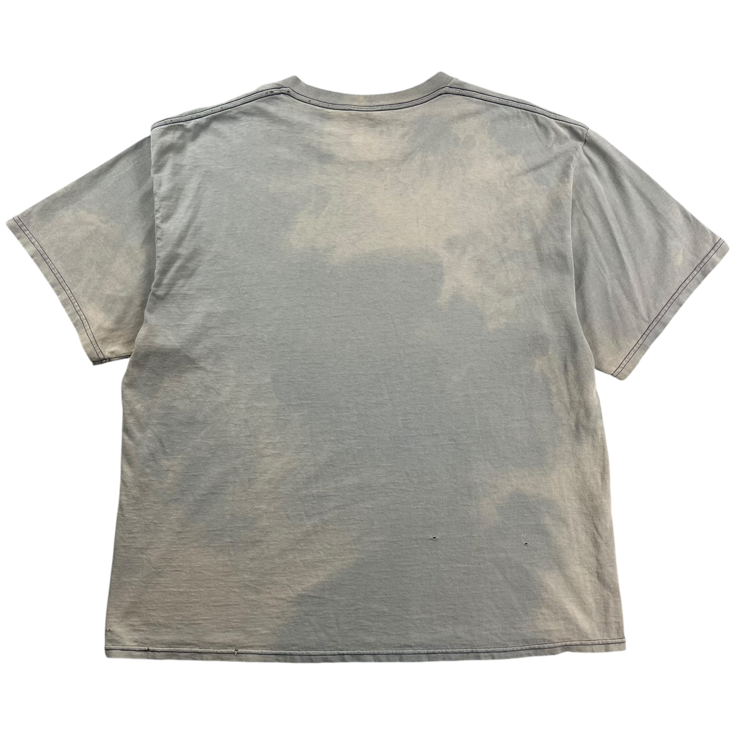 2003 New York Yankees Tee Faded Tie Dye Grey
