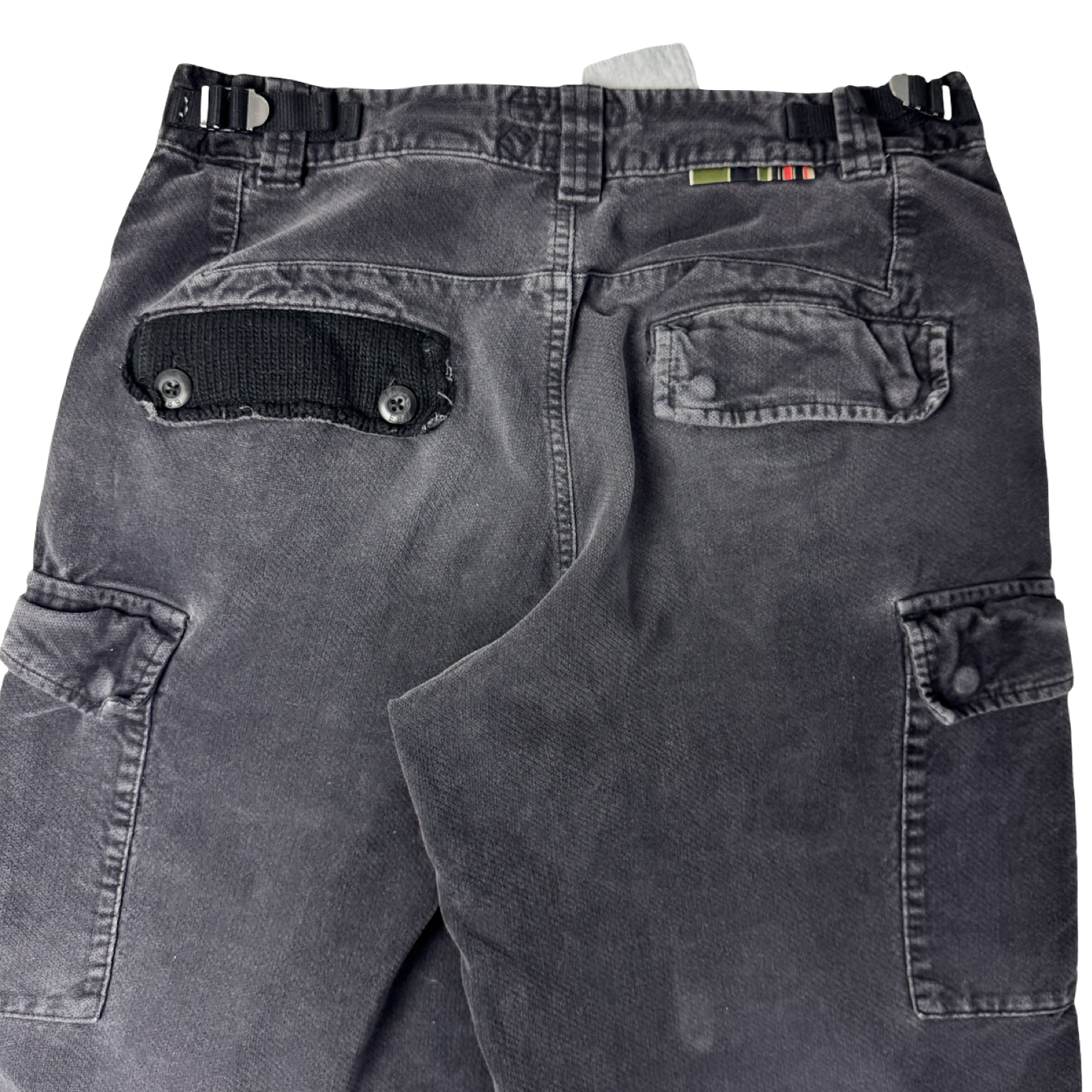 Vintage Y2K Triple Five Soul Cargo Bottoms Black