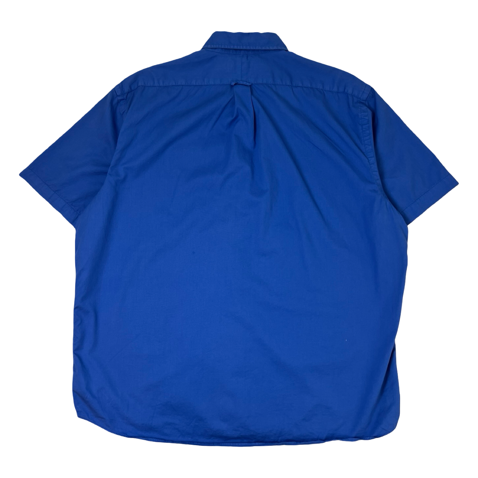 Vintage Polo Ralph Lauren Cotton Twill Button Up Shirt Blue