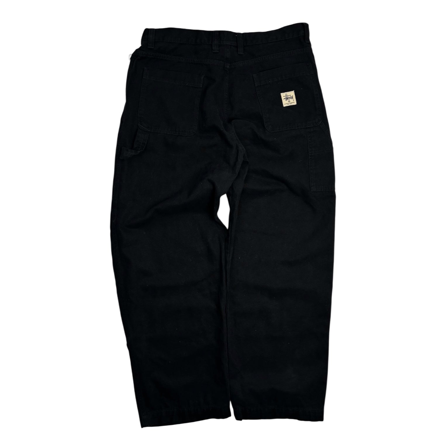 Stussy Workwear Carpenter Pants Black