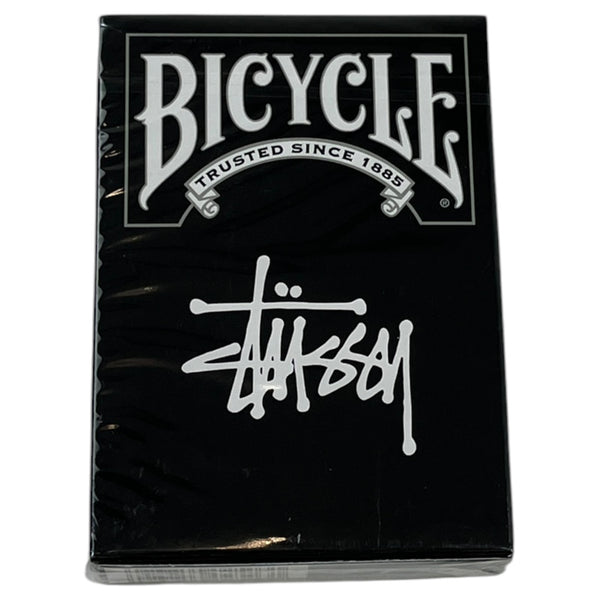 Stussy x Bicycle Playing Cards Black