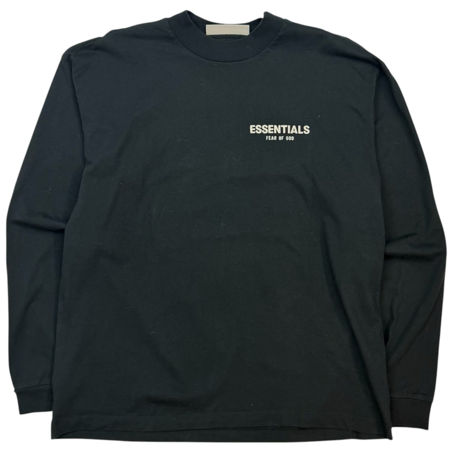Fear Of God Essentials Long Sleeve Shirt Black