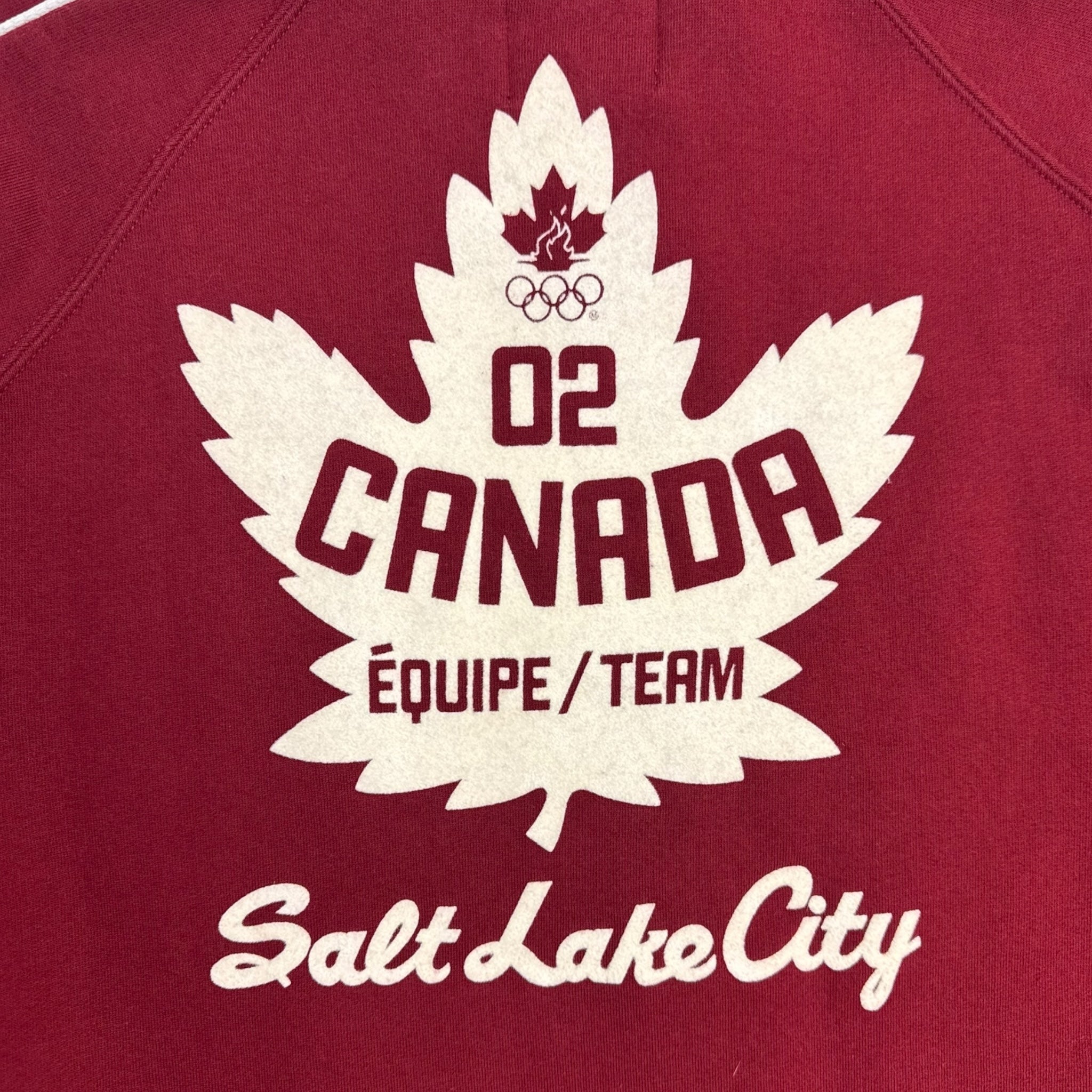 2002 Salt Lake City Olympics Team Canada Zip Sweatshirt