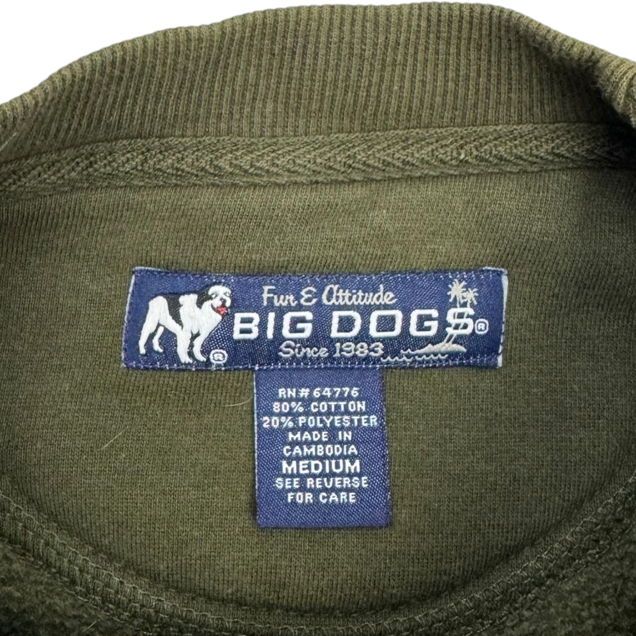 Vintage Big Dogs "King of the Great Outdoors" Crewneck