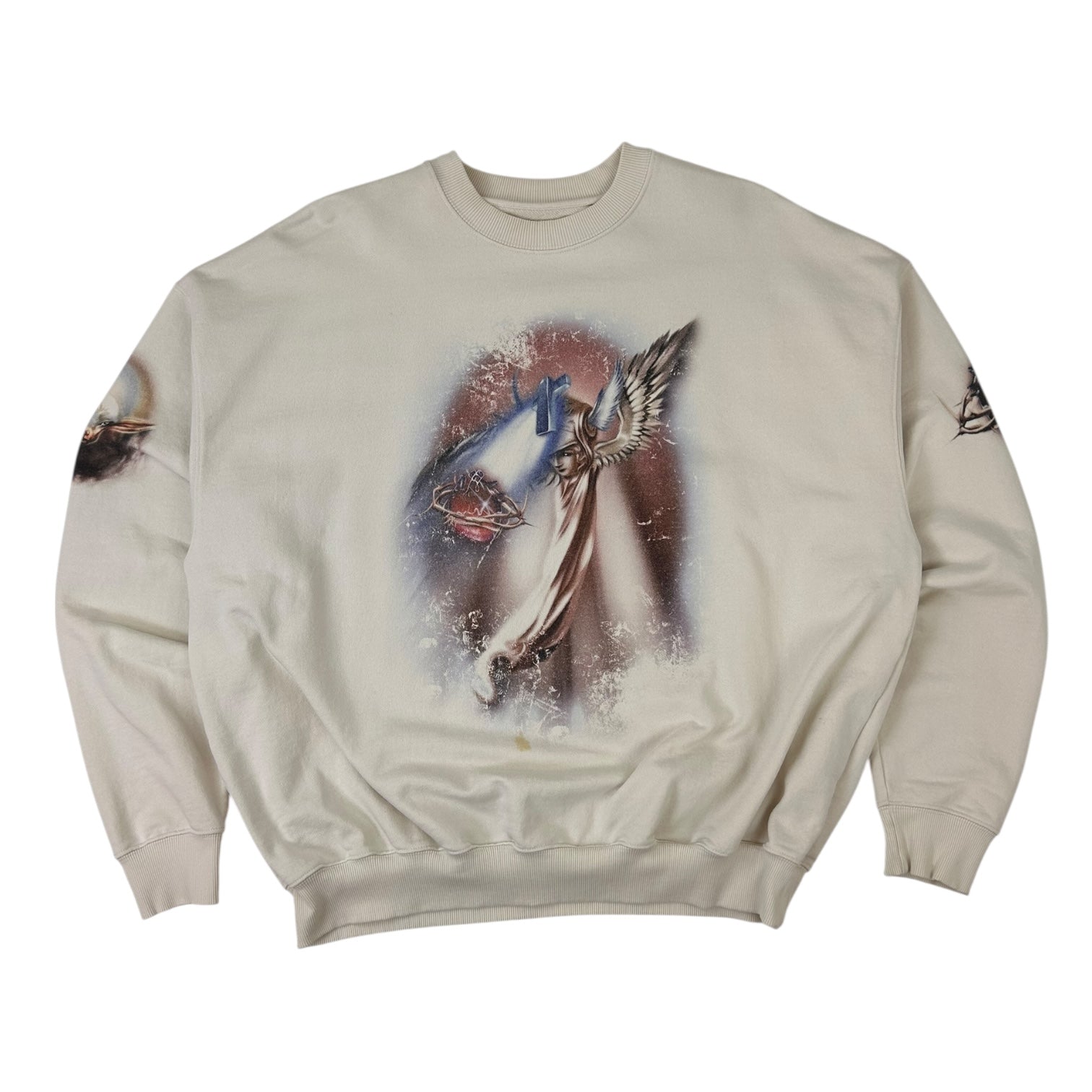 Yeezy Forbidden Knowledge Crewneck White