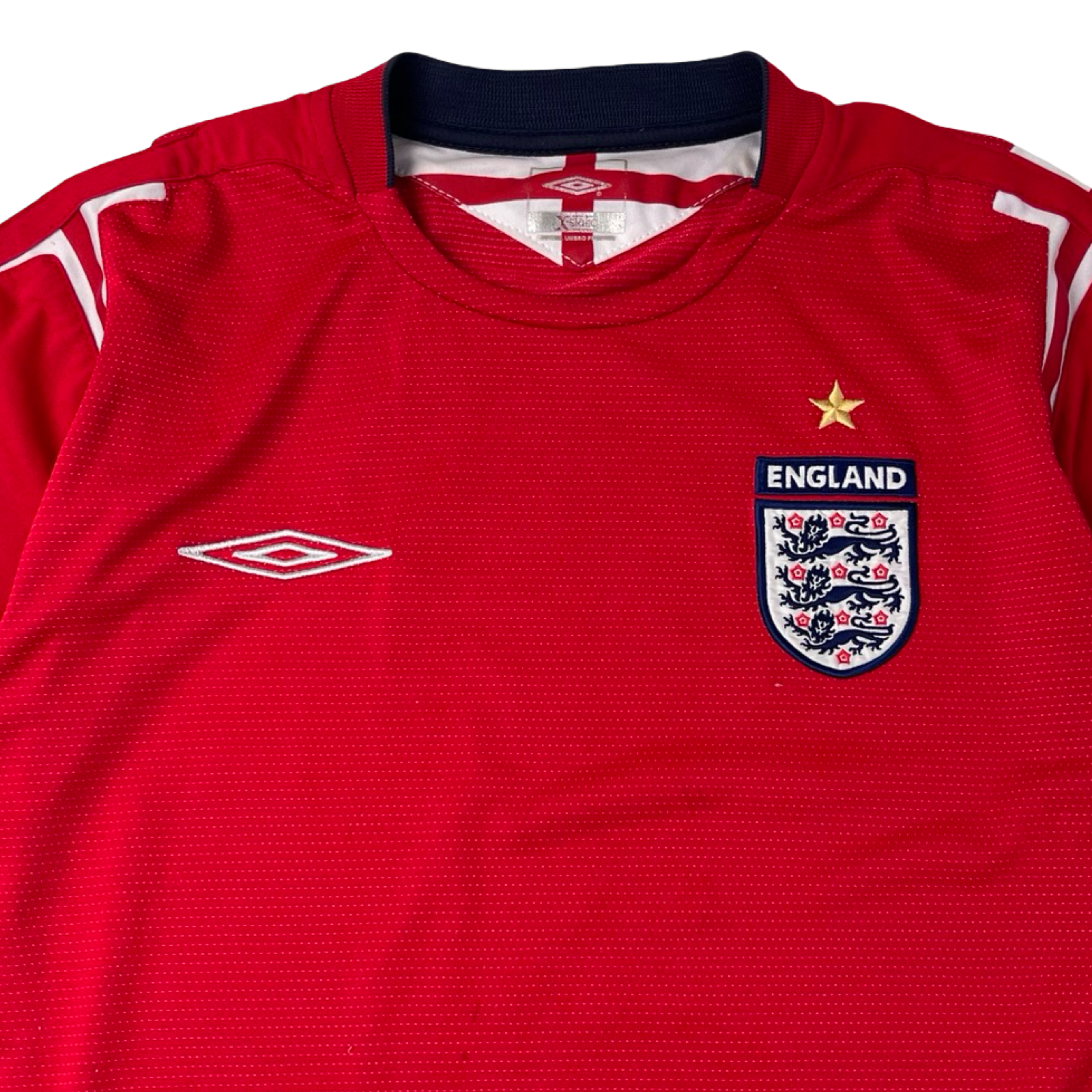 2004-2006 Umbro England Away Soccer Jersey