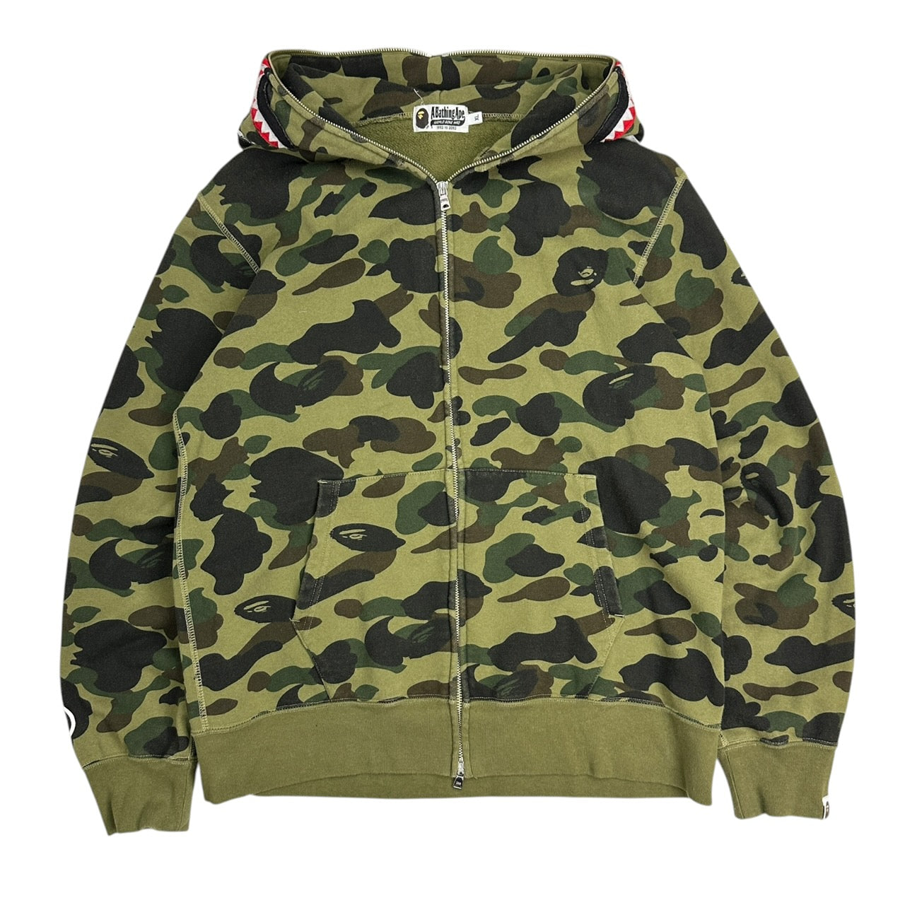 Bape 1st Camo Shark Full Zip Hoodie