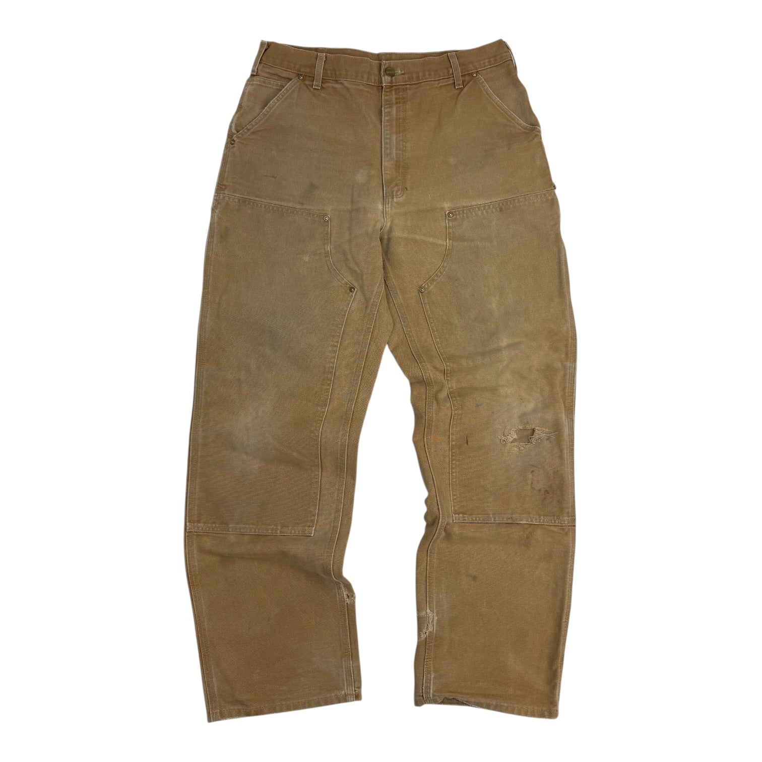 Vintage Carhartt Double Knee Pants Tan