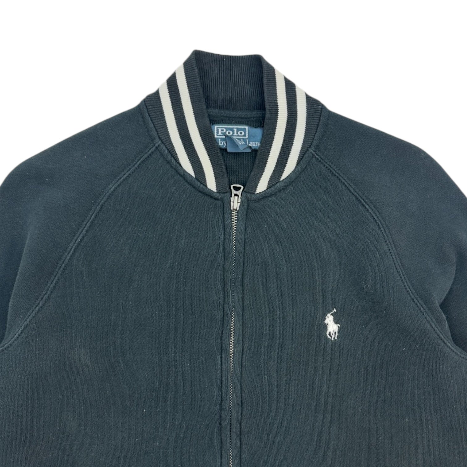 Vintage Polo Ralph Lauren Cotton Bomber Navy