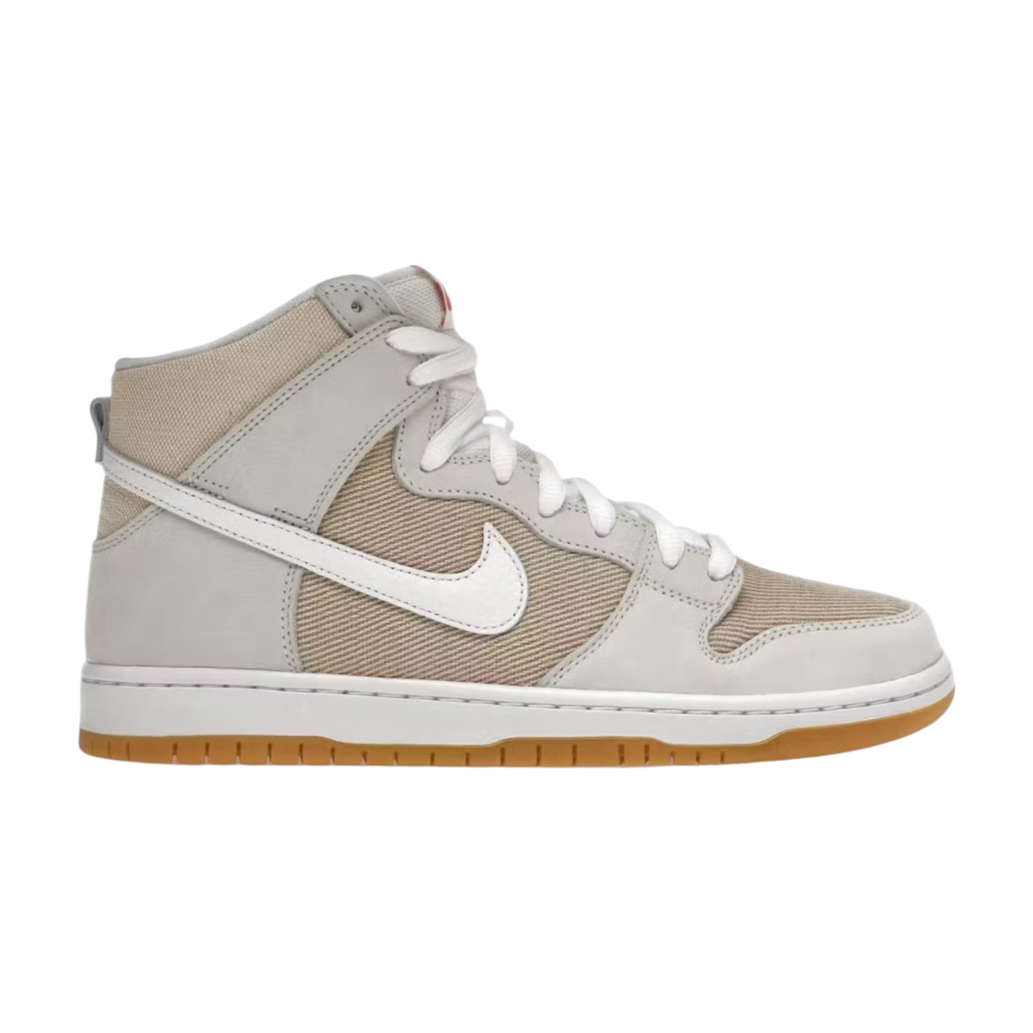 Nike SB Dunk High Pro ISO Orange Label Unbleached Natural