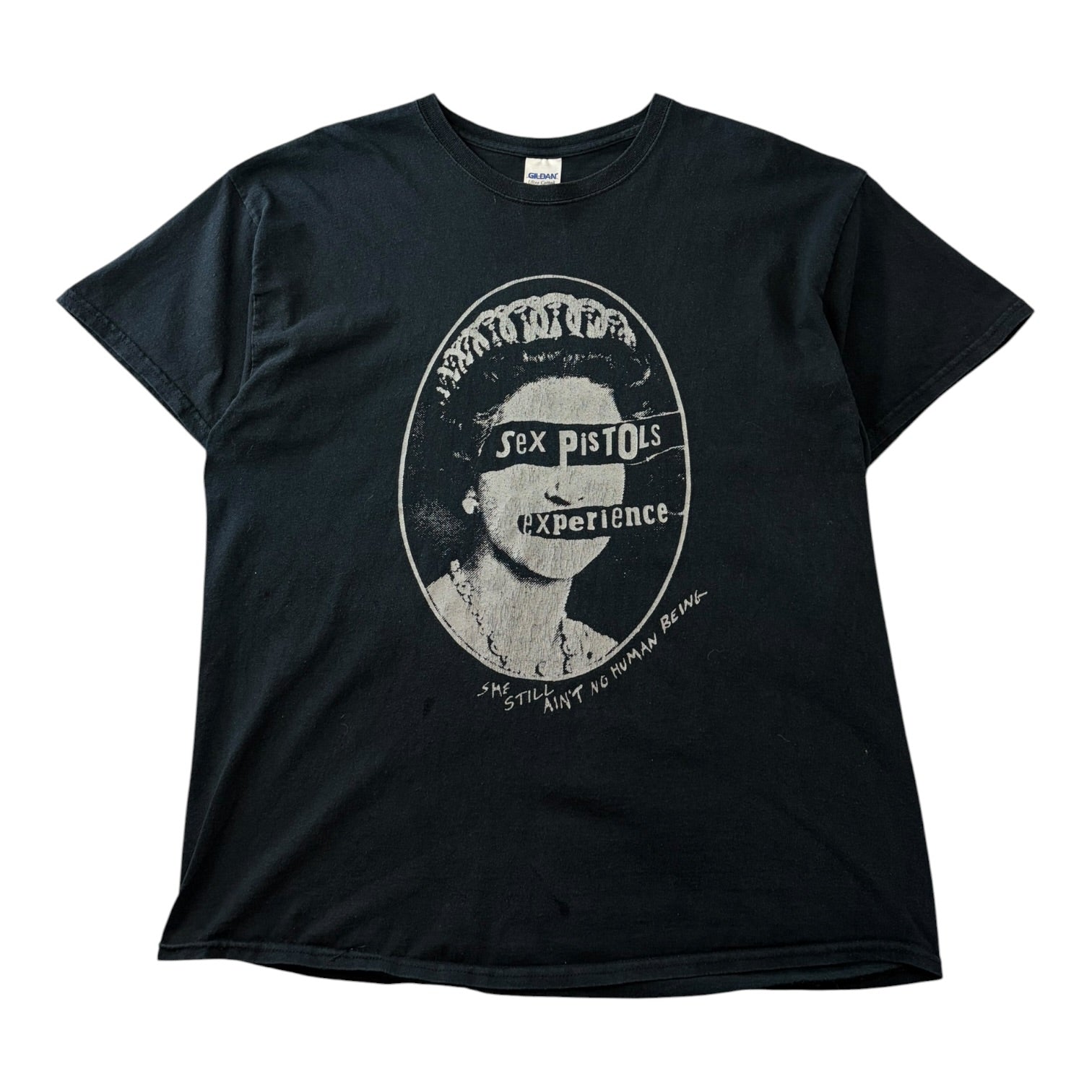 Vintage Sex Pistols God Save The Queen T-Shirt Black