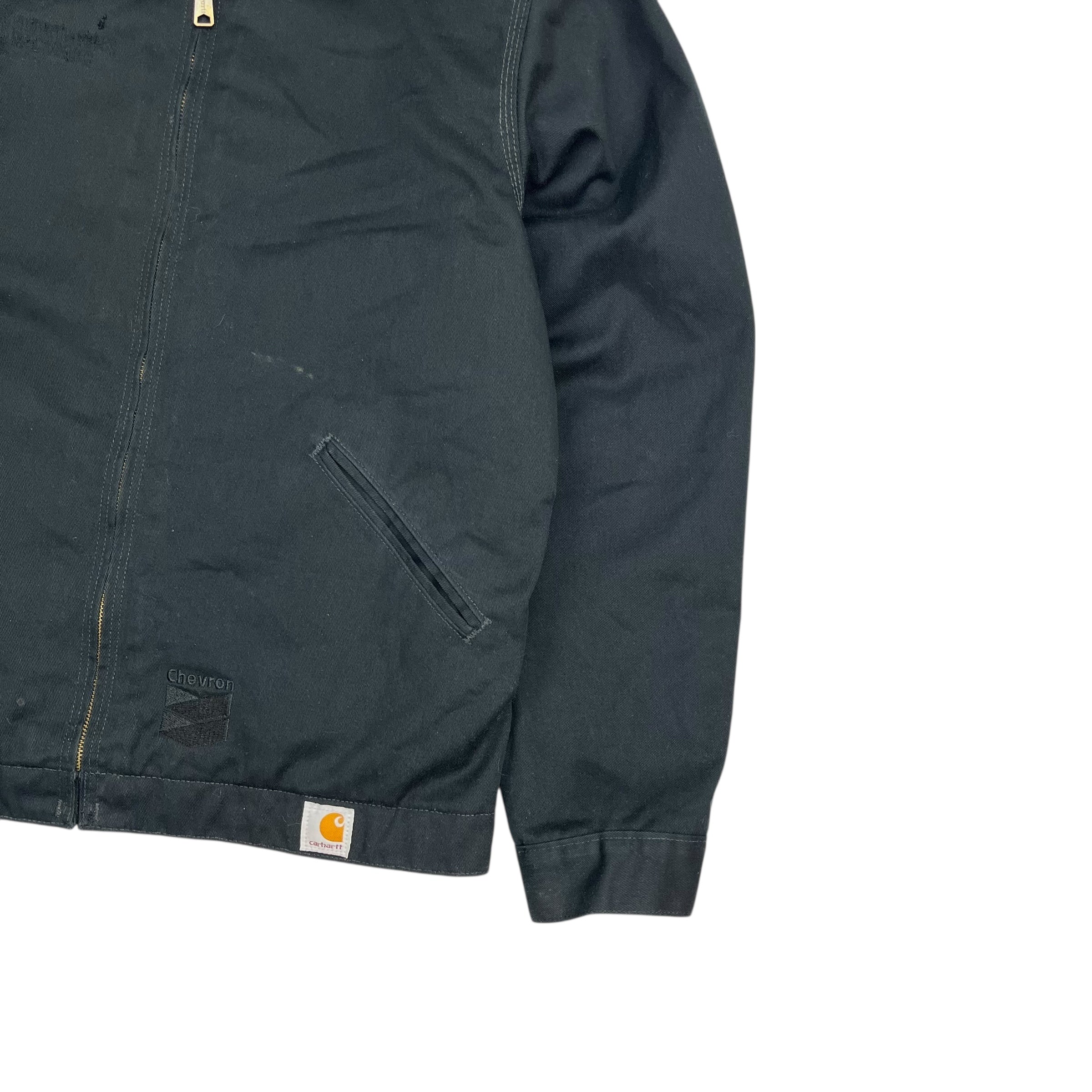 Vintage Carhartt Twill Work Jacket Black