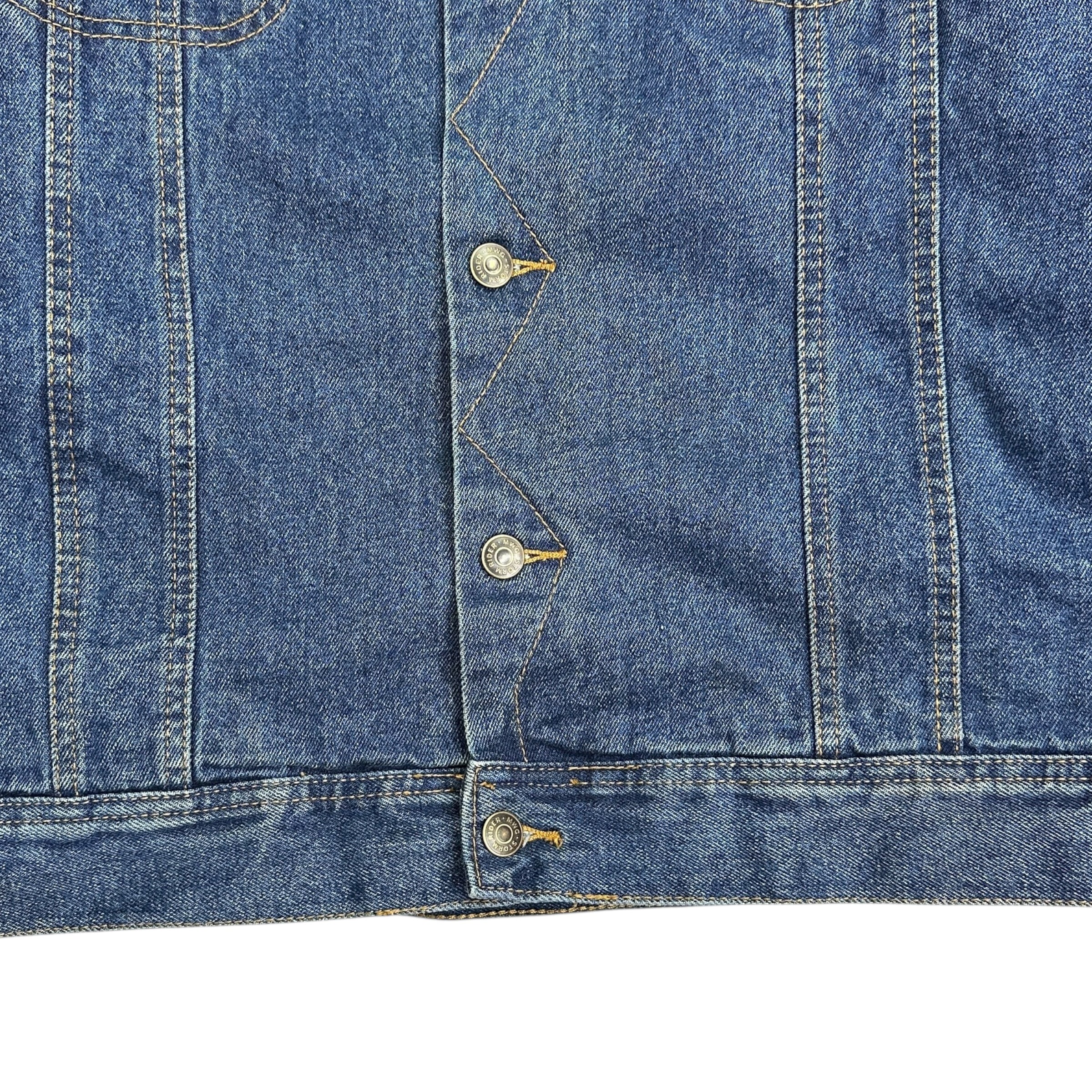 Vintage Storm Rider Blanket Lined Denim Jacket