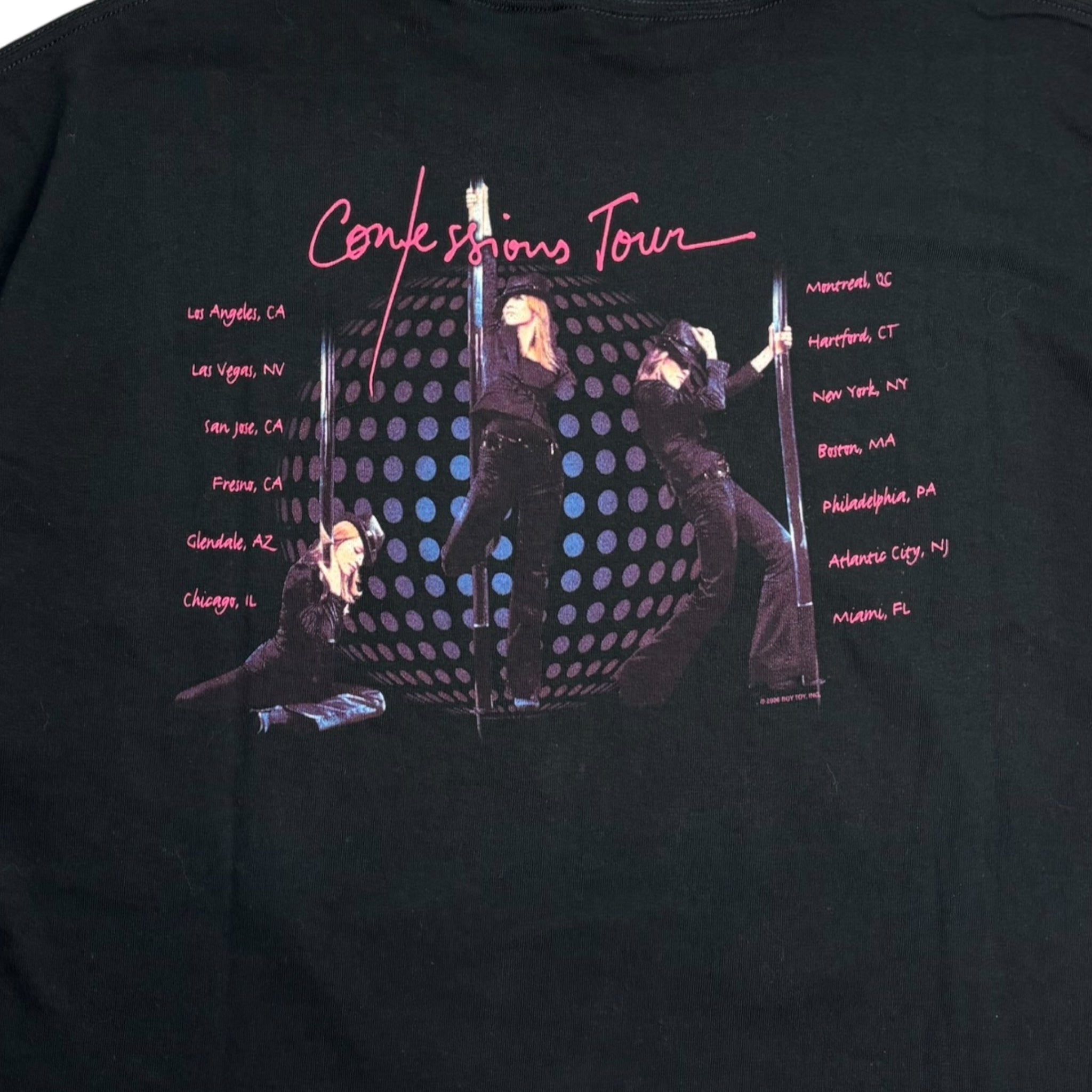 2006 Madonna “Confessions Tour” T-Shirt