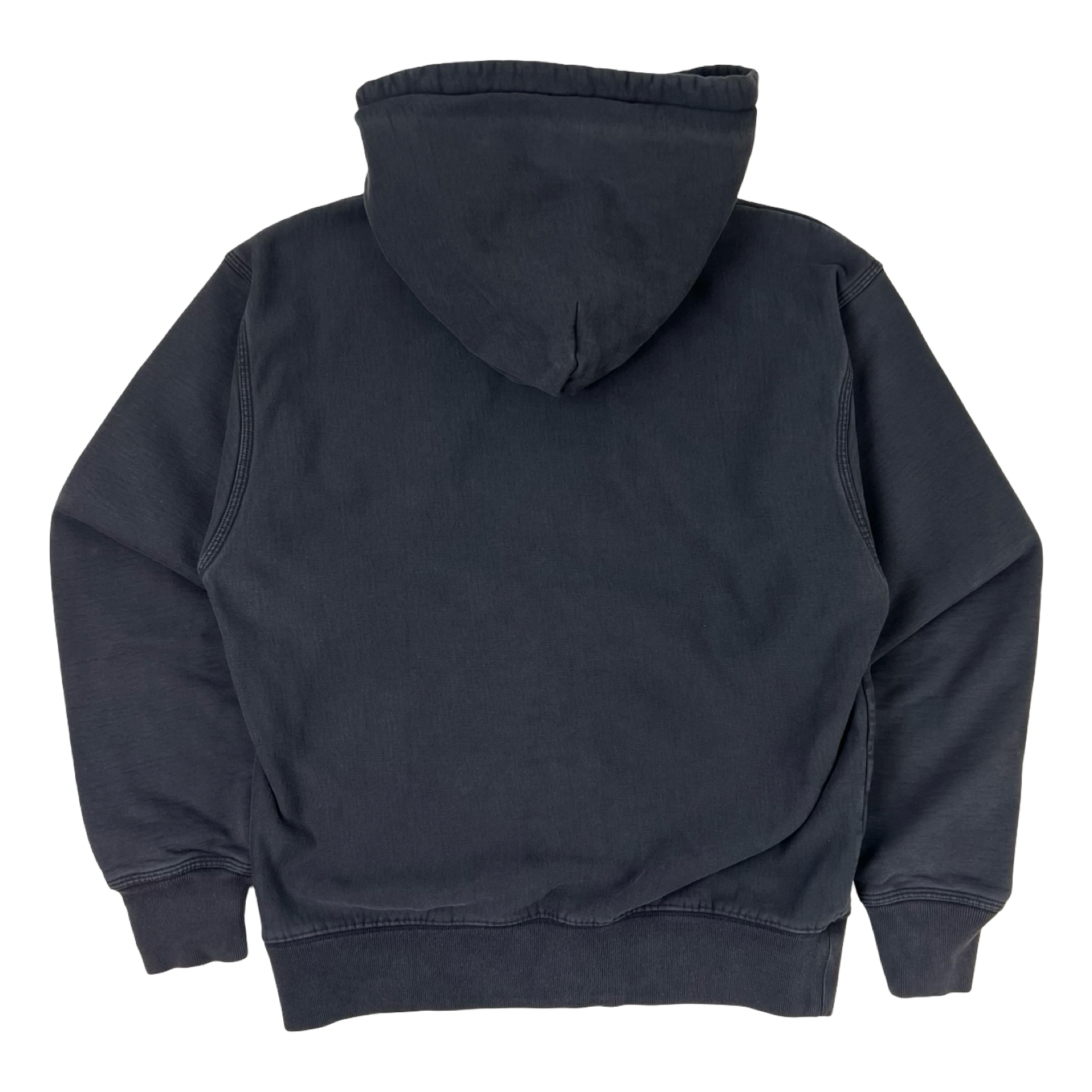 Stussy Stock Logo Full Zip Hoodie Black