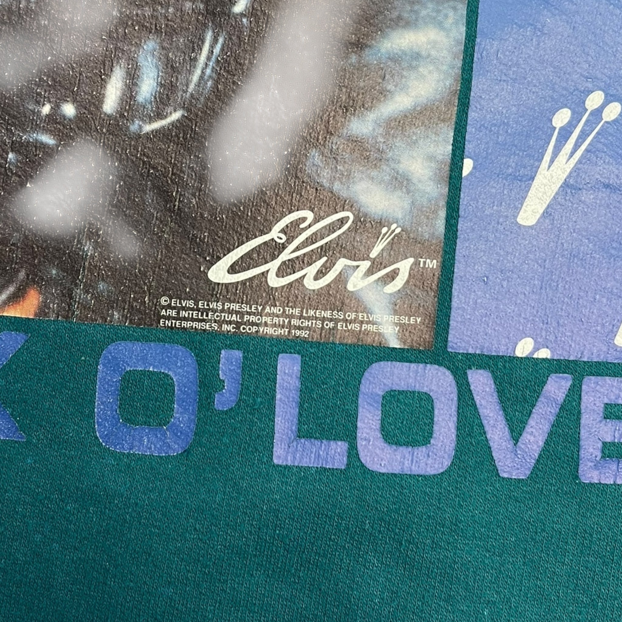1992 Elvis Presley "Big Hunk O’Love" Crewneck