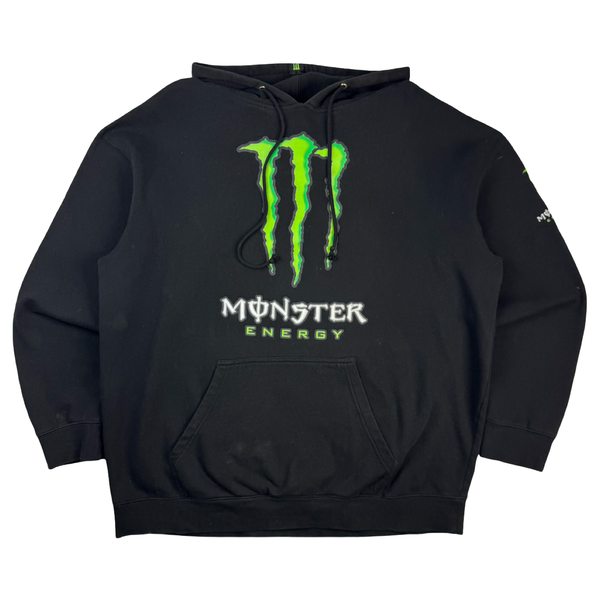 Vintage Y2K Monster Energy Hoodie Black