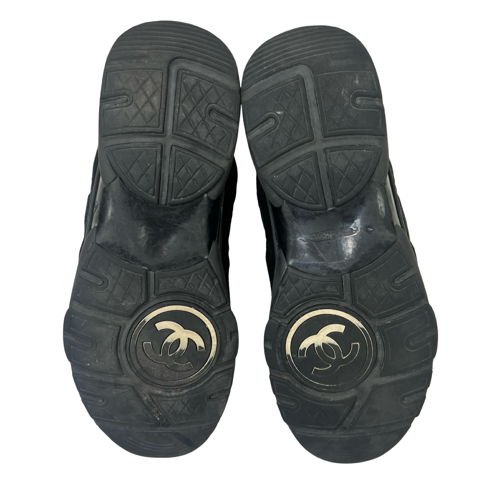 Chanel CC Logo Sneakers Black (Used)