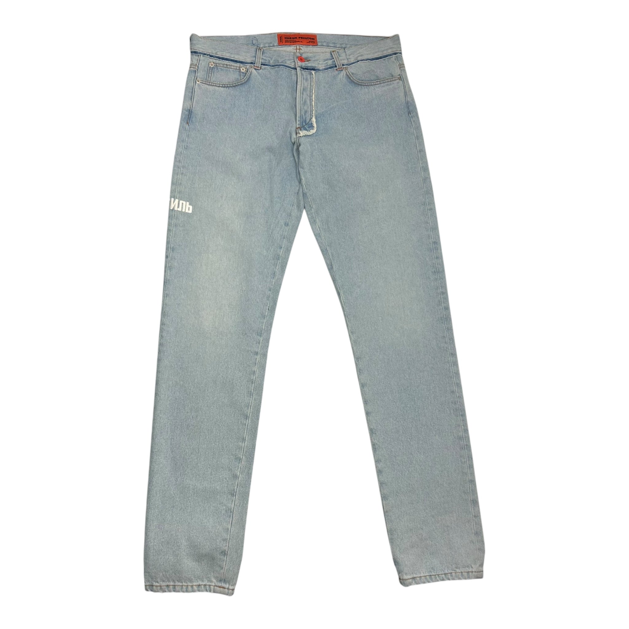 Herron Preston Light Wash Denim Jeans