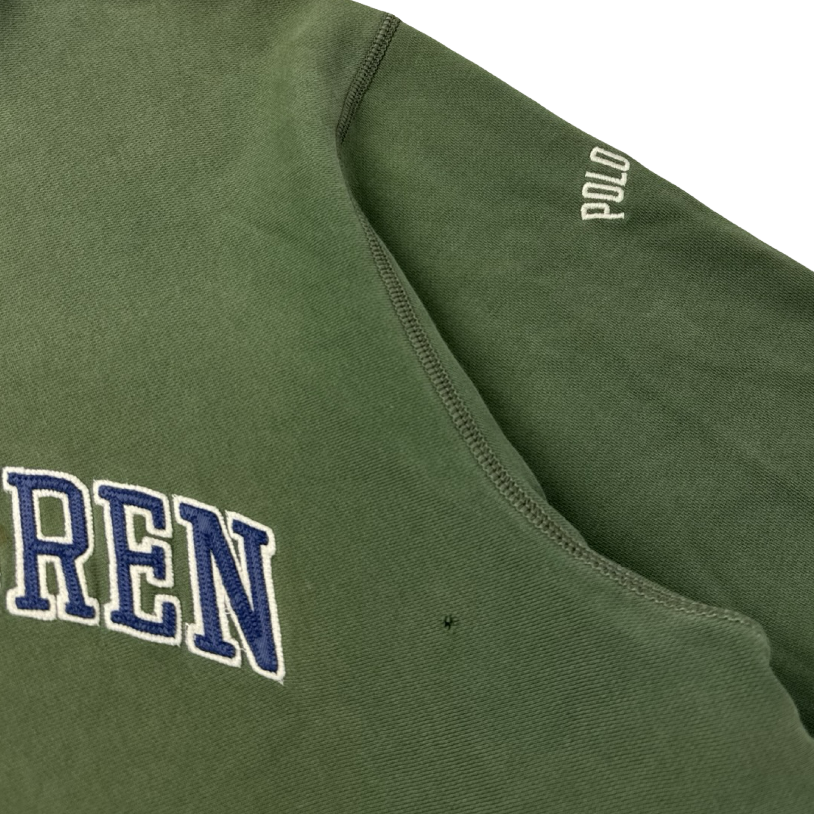 Vintage Polo Ralph Lauren Arch Spellout Crewneck Green