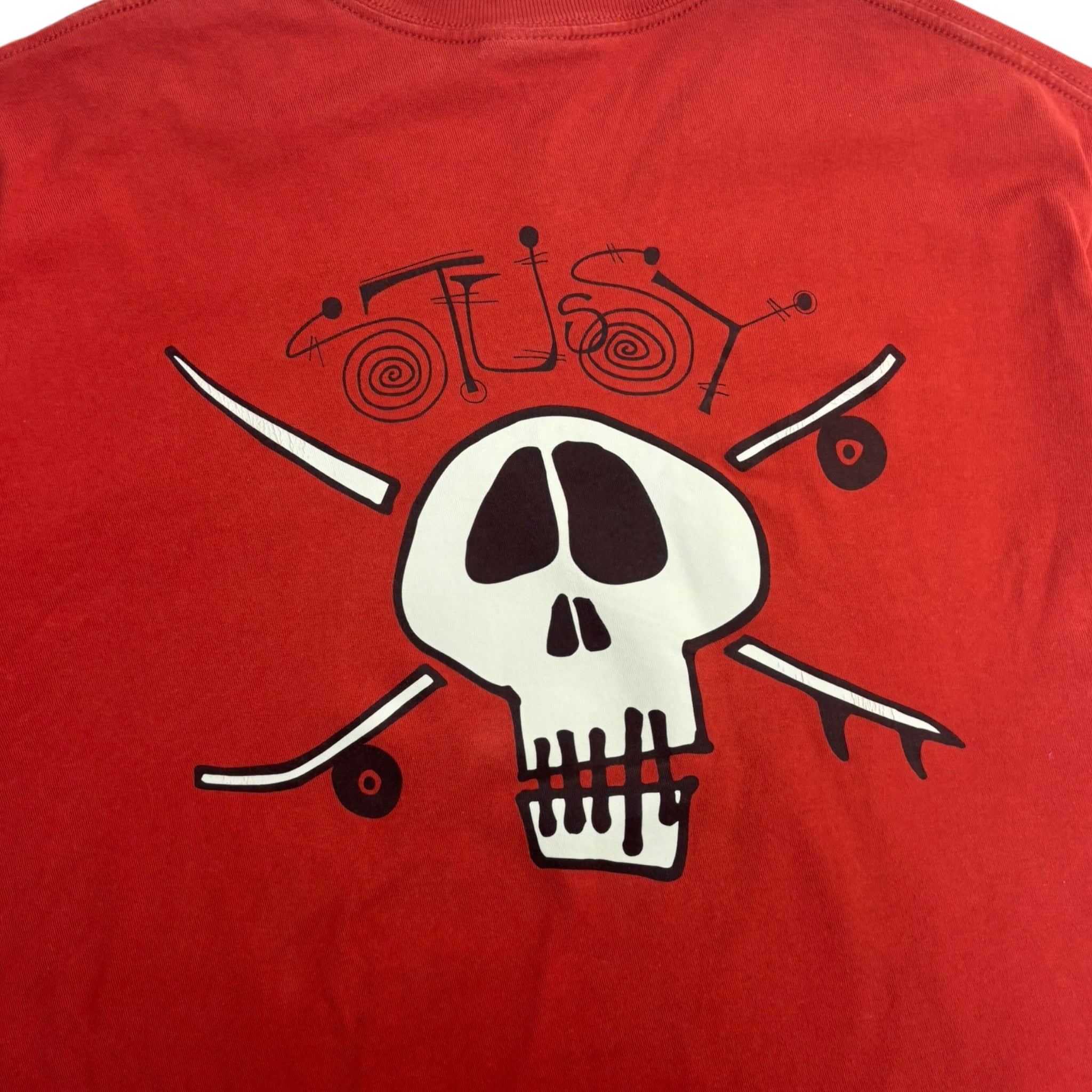 Stussy Surf Skate Skull T-Shirt