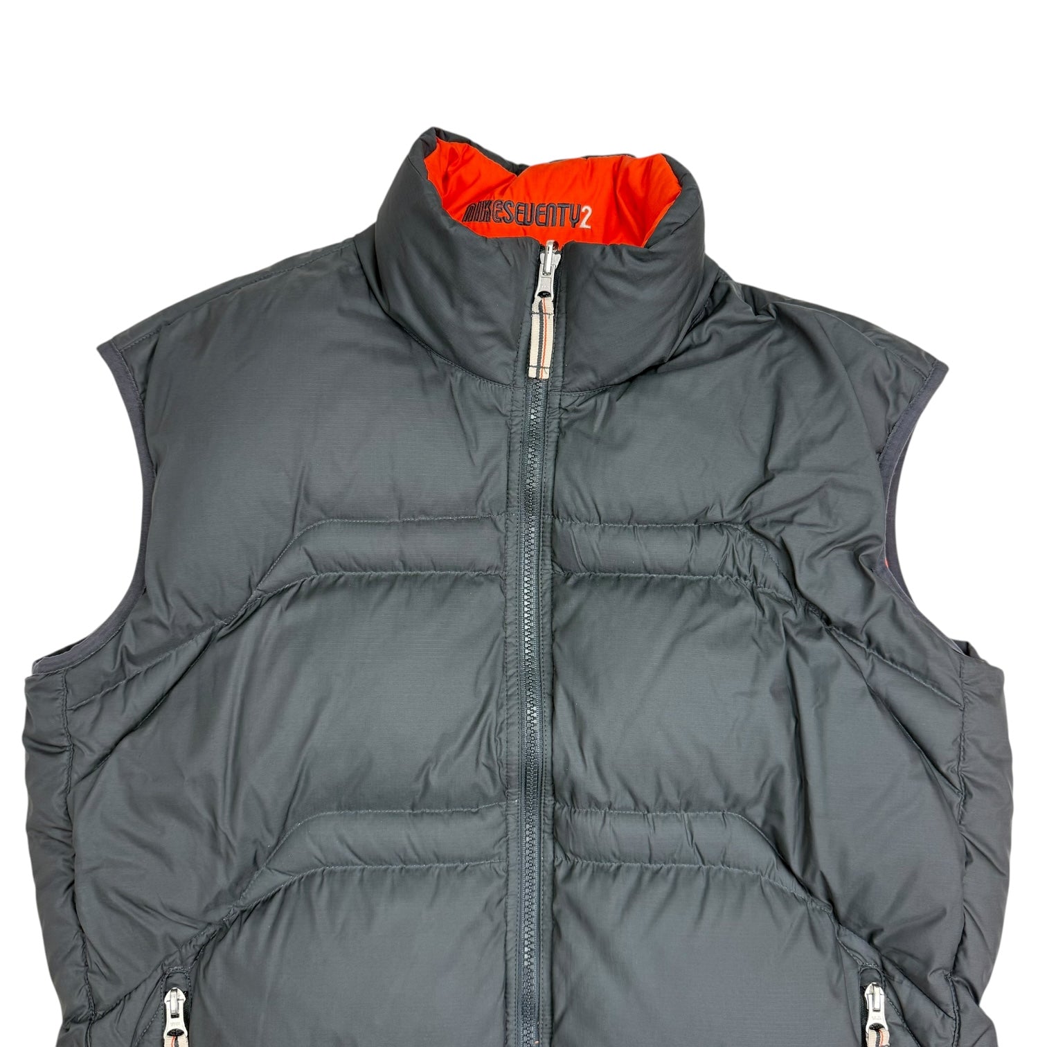 Vintage Nike Reversible Vest Black/Orange