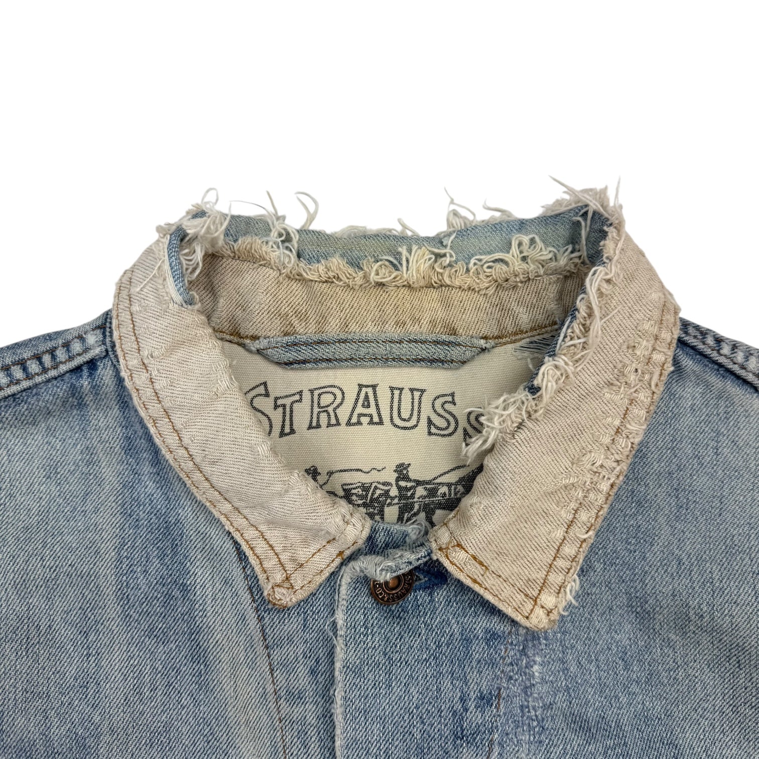 Vintage Levi’s Denim Button Up Jacket Light Wash