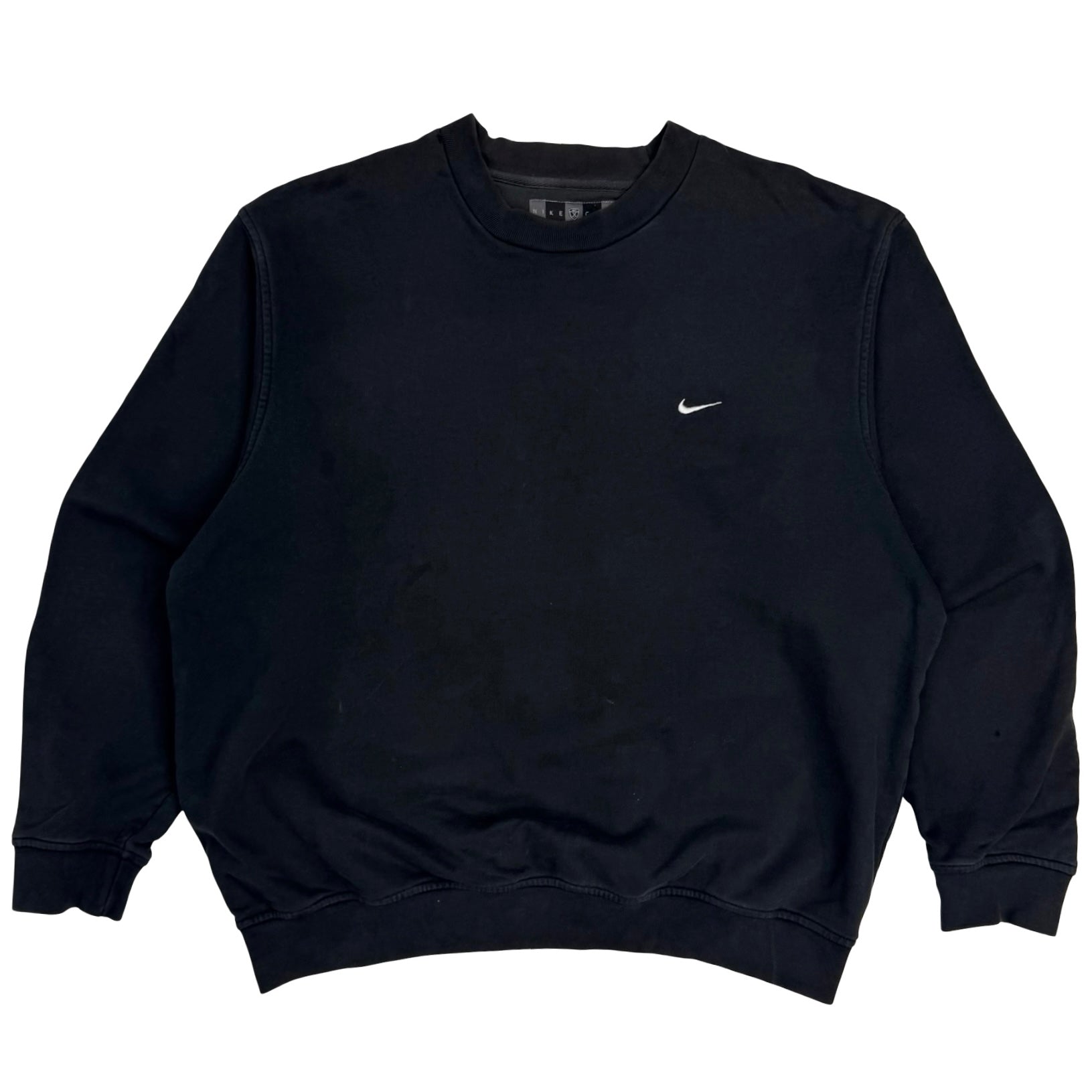 Vintage Nike Golf Embroidered Swoosh Crewneck Black