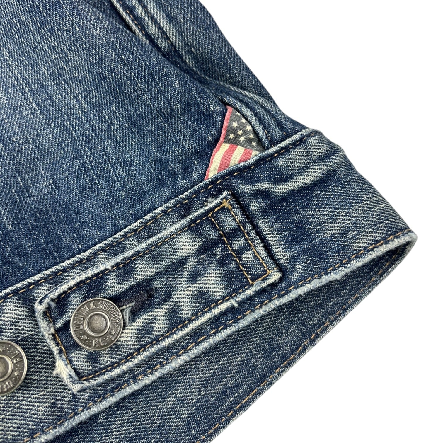 Vintage Polo Ralph Lauren Denim Jacket Light Blue Wash